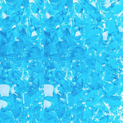 Sky Blue Frit - Transparent  COE96