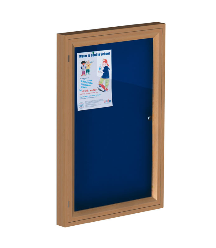 An image of Traditional Wooden Showcases - Indoor Noticeboards