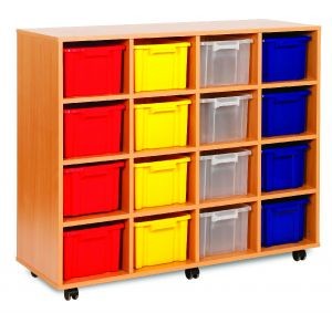 An image of Budget 16 Deep Tray Storage Unit