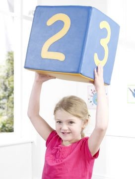 An image of Extra Large Number Cubes