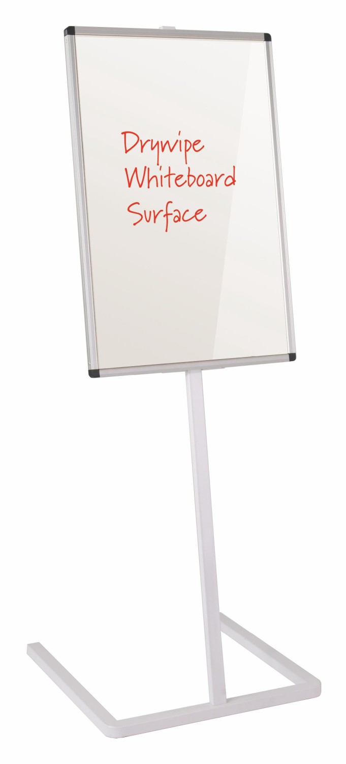 An image of Foyer Free-Standing Dry Wipe Whiteboard - Whiteboards