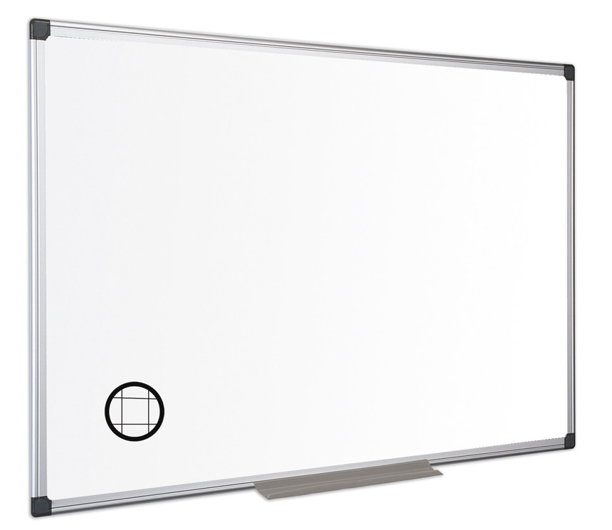 An image of Pricebuster Gridded Magnetic Whiteboard - Whiteboards