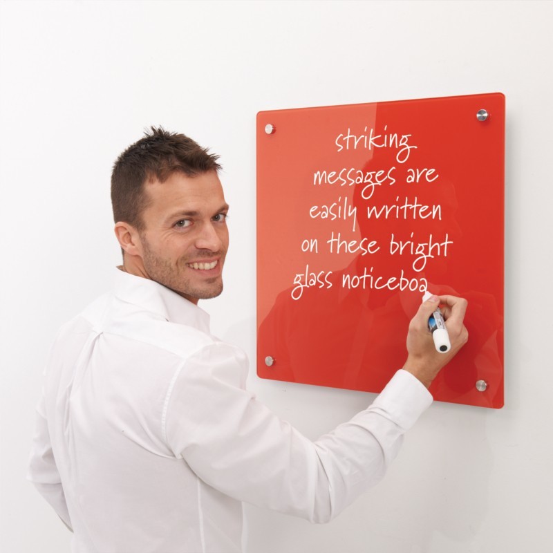 An image of Right On Magnetic Glass Writing Boards - Glass Boards