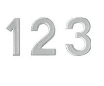 An image of Ultra Letterboard Numbers (Pack of 264) - Signage