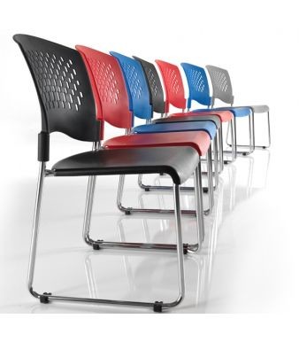 An image of Dotty High Density Canteen Chairs - School Dining Chairs