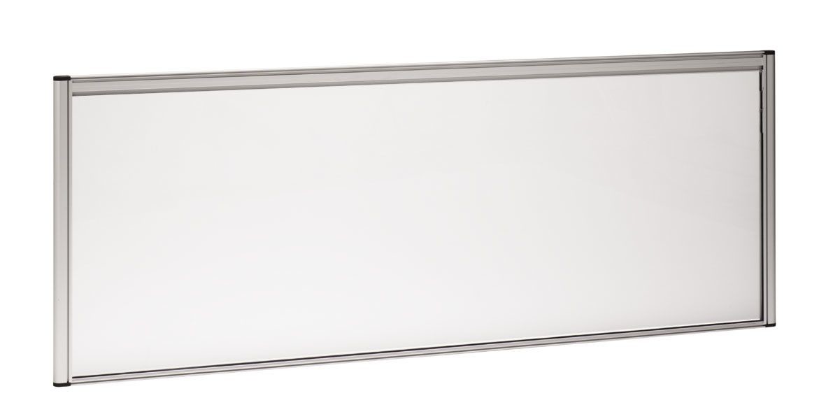 An image of Deluxe Magnetic Whiteboard Desk Screens - Whiteboards