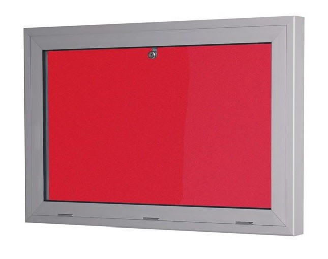 An image of SW Heavy Duty Aluminium Showcases - Lockable Noticeboards