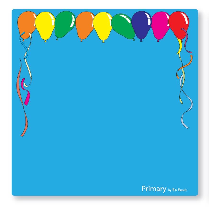 An image of Pin Panelz Primary Balloon - Shaped Noticeboards