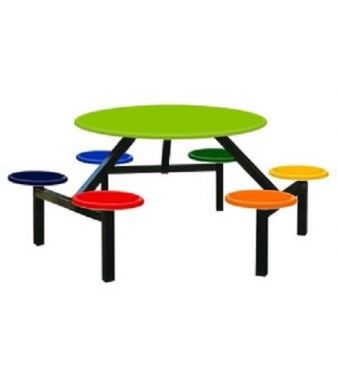 An image of Button School Canteen Seating Sets - School Canteen Tables and Cha...