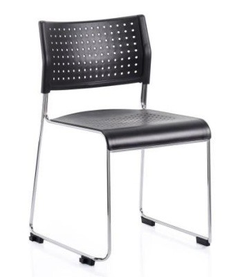 An image of Vica Stackable School Chair - School Dining Chairs