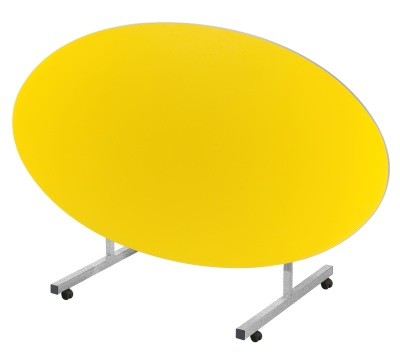 An image of JT Tilt Top Oval Table - School Dining Tables