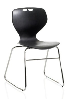 An image of Matal Sled Base Chair - School Dining Chairs