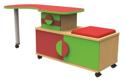 An image of Funky Teachers Pet Seat and Storage