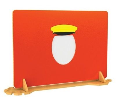 An image of Taxi Driver Hat Mirror Divider - Room Dividers & Panels