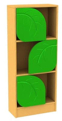 An image of Tall Leaf Bookcase - Novelty Book Storage