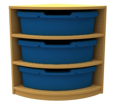 An image of Curve Quarter Corner Storage