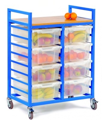 An image of Fruit Trolley with Metal Frame