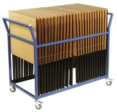 An image of Easi Exam Desk Trolley - Exam Desks for all Educational Environmen...