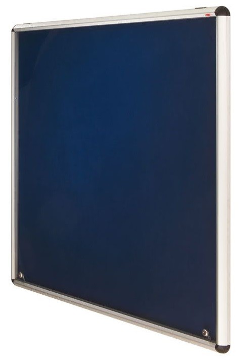 An image of Resist a Flame Metal Framed Noticeboard - Fire Retardant Noticeboa...