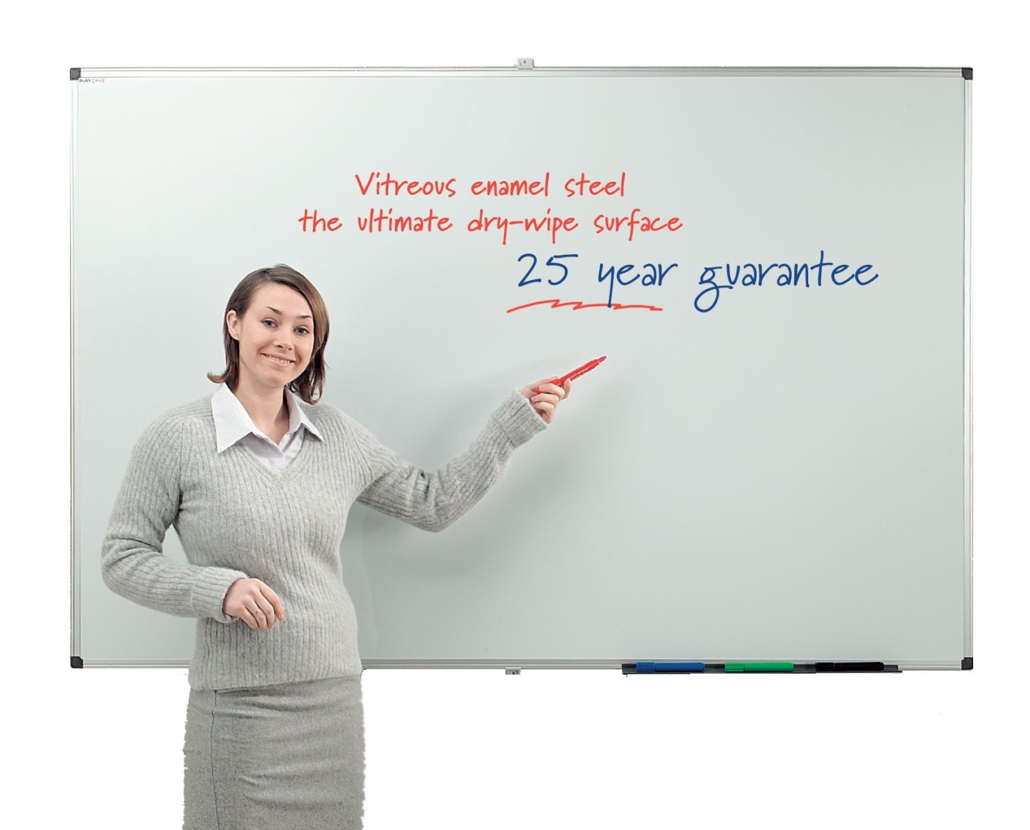 An image of Busyboard VES Magnetic Whiteboard - Whiteboards