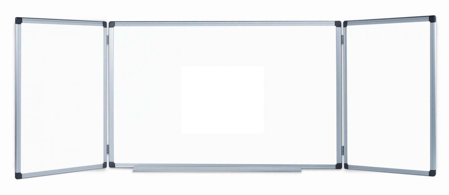 An image of Trio Spacesaver non Magnetic Whiteboards - Whiteboards