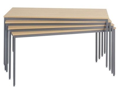 An image of Flexi Rectangular Value Tables - Wooden Classroom Tables