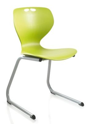 An image of Matal Reverse School Chair - Plastic Chairs for Schools