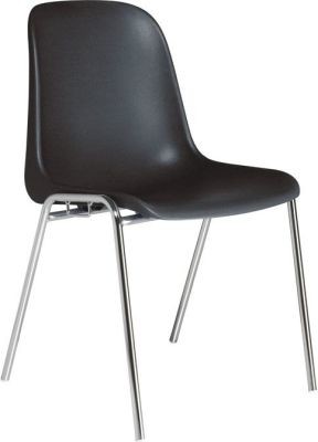 An image of Tensa Single Shell Poly Chairs - Plastic Chairs for Schools