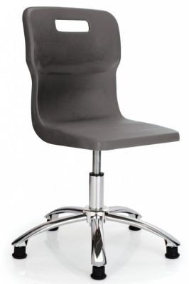 An image of Titan Poly Swivel Chair - Premium School Chairs from Titan and Pos...