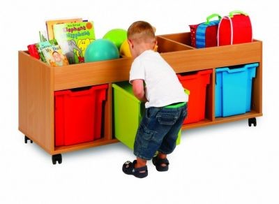 An image of Draw, See and Store Jumbo Tray Storage - Jumbo Storage Trays for S...