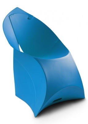 An image of Flux Sky Blue Junior Chair - Plastic Chairs for Schools