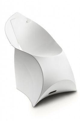 An image of Flux White Junior Chair - School Dining Chairs