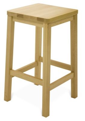 An image of Solid Beech Wooden Stools - Lab Stools