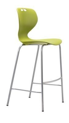 An image of Matal Poly Four Leg Stool - Lab Stools