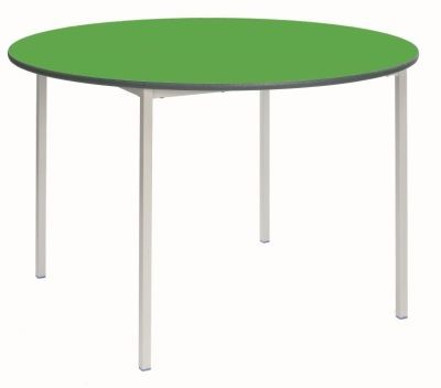 An image of MS Circular Fully Welded Classroom Table - Fully Welded Tables