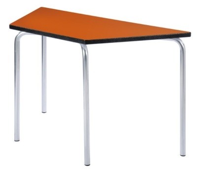 An image of Equation Trapezoidal Education Table - Fully Welded Tables