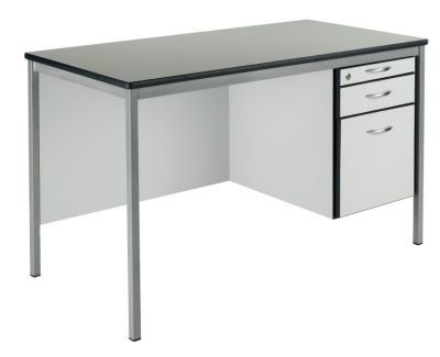 An image of MS Teachers Desk Fully Welded Frame - Fully Welded Tables