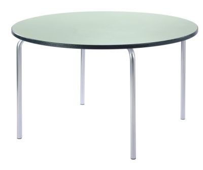 An image of Equation Round Premium Table - Crush Bent Tables