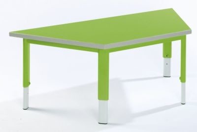 An image of Start Right Height Adjustable Trapezoidal Tables - Height Adjustab...