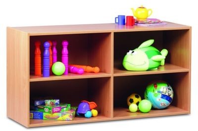 An image of Stackable Combi Classroom Storage 3 - Shallow Storage Trays for Sc...