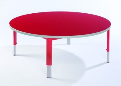 An image of Start Right Height Adjustable Circular Tables - Height Adjustable...