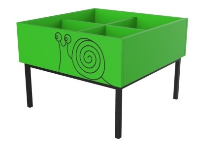 An image of Snail Kinderbox - Novelty Book Storage