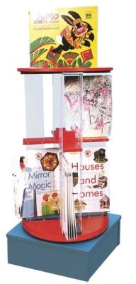 An image of Carson Book Spinner- Large Book - School Book Displays