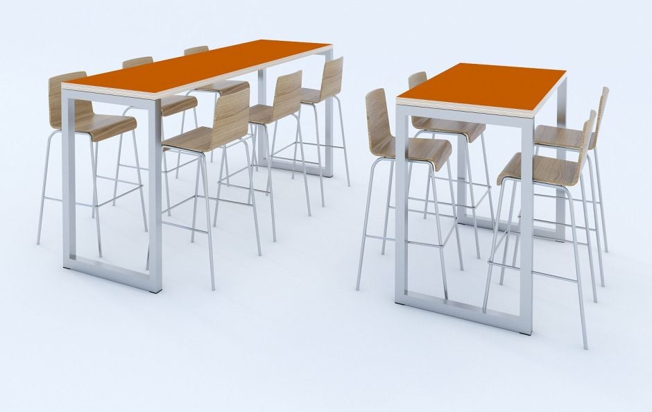 An image of Transter Bar Height Benches - School Dining Tables