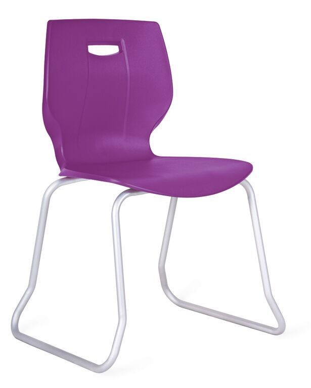 An image of Thor Poly Skid Base Chair - Plastic Chairs for Schools