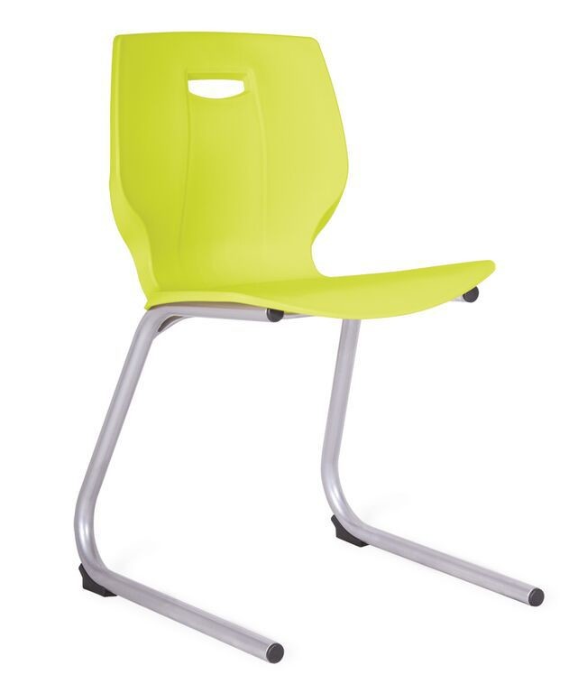 An image of Thor Poly Reverse Cantilever Chair - Plastic Chairs for Schools