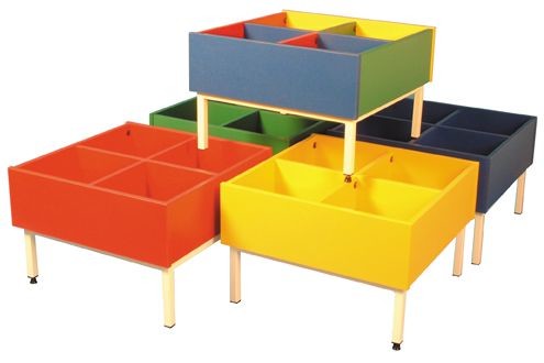 An image of Metal Frame Coloured Kinderbox - Kinderboxes