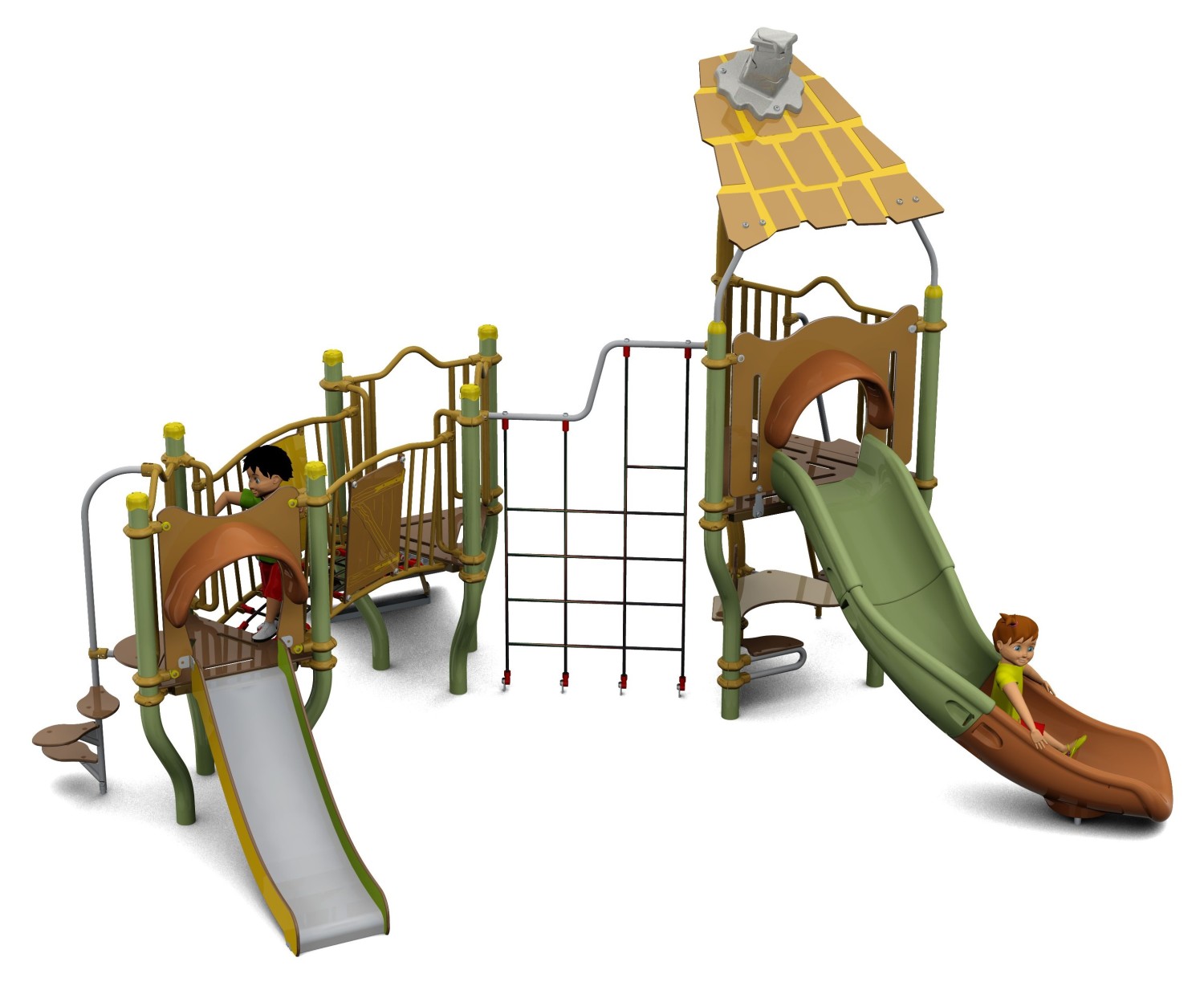 An image of Piccollo M Three Tower Playcentre