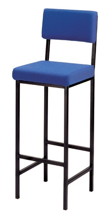 An image of Mumford 19 Contract High Stool with Back