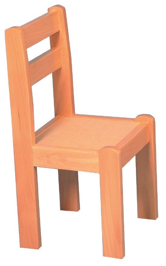 An image of Forest Solid Wooden Classsroom Chair